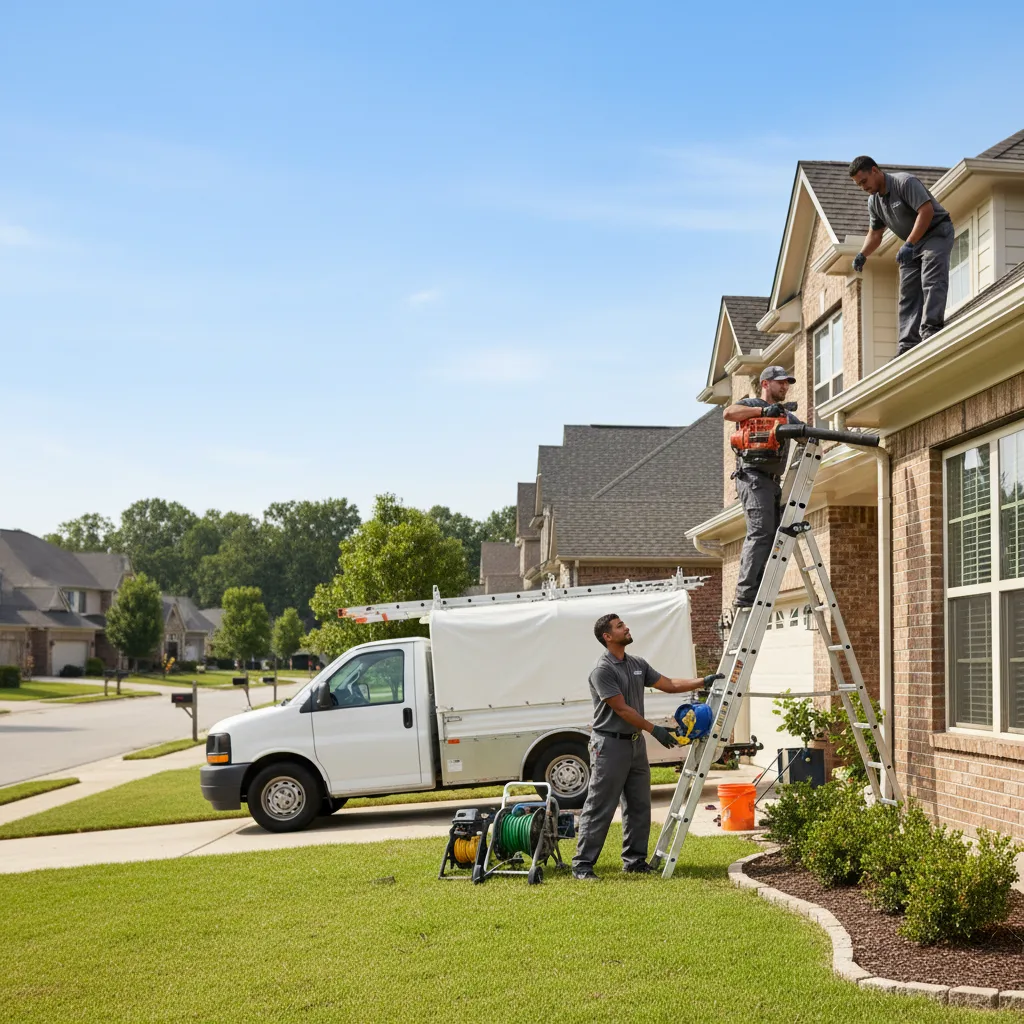 Home Gutter Service in Kathleen, GA near me